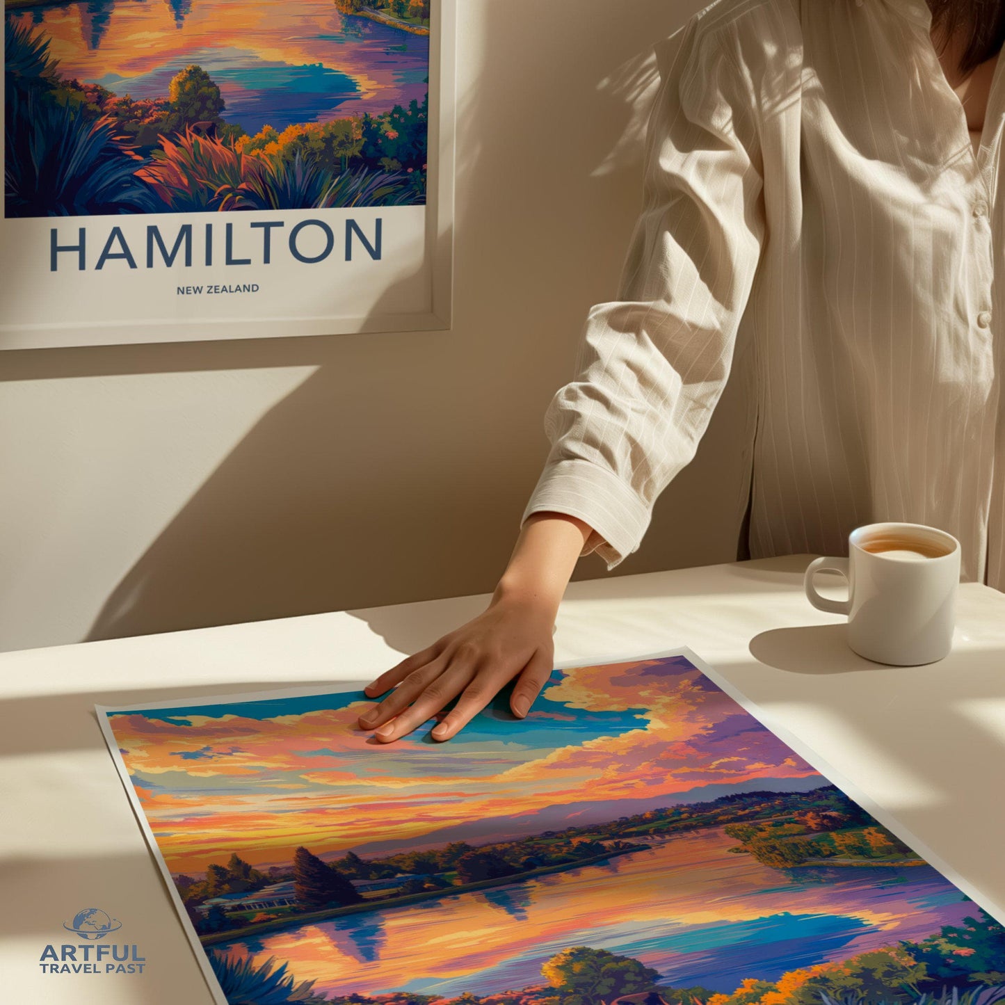 Hamilton Poster - New Zealand Wall Art