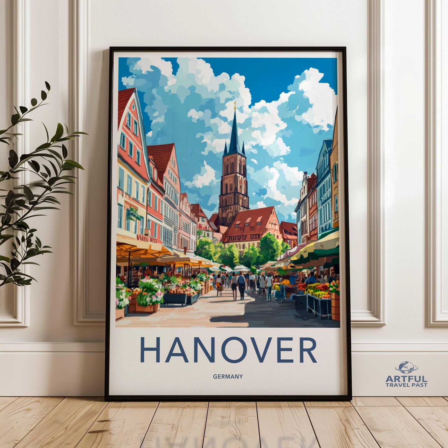 Hanover Poster - Germany Wall Art