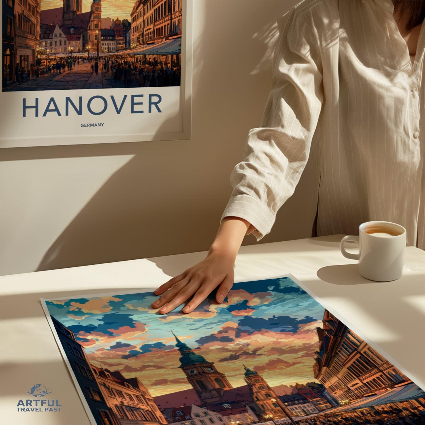 Hanover Poster | Germany Wall Art | Europe Decor