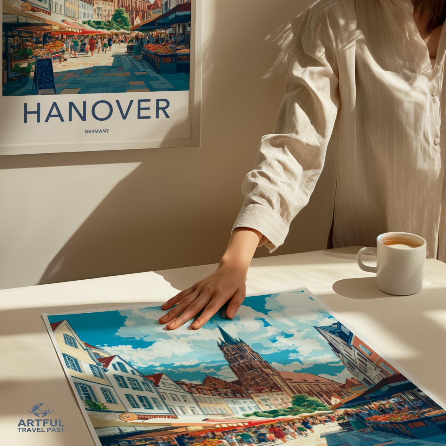 Hanover Poster | Germany Wall Art | Europe Decor