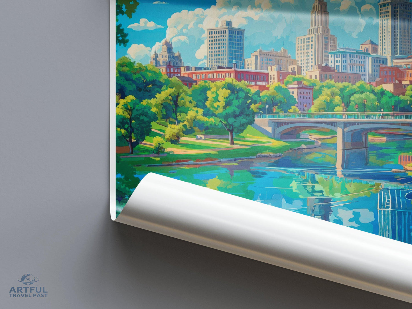 Hartford Poster - Connecticut Wall Art