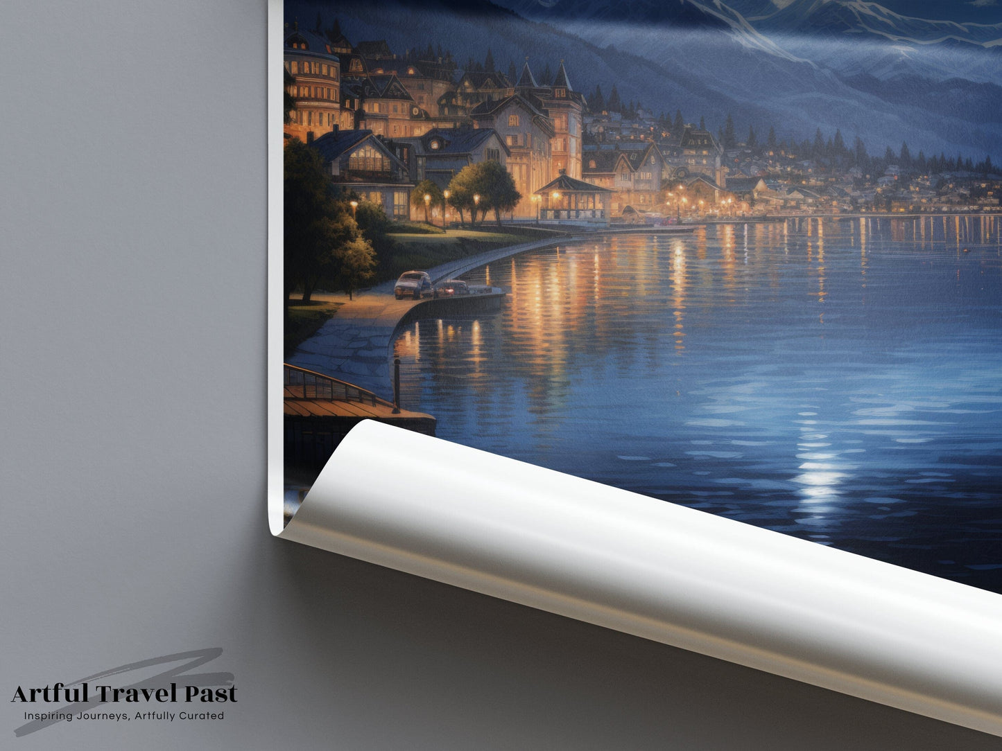 Haute-Savoie Poster | France Wall Art | Europe Decor
