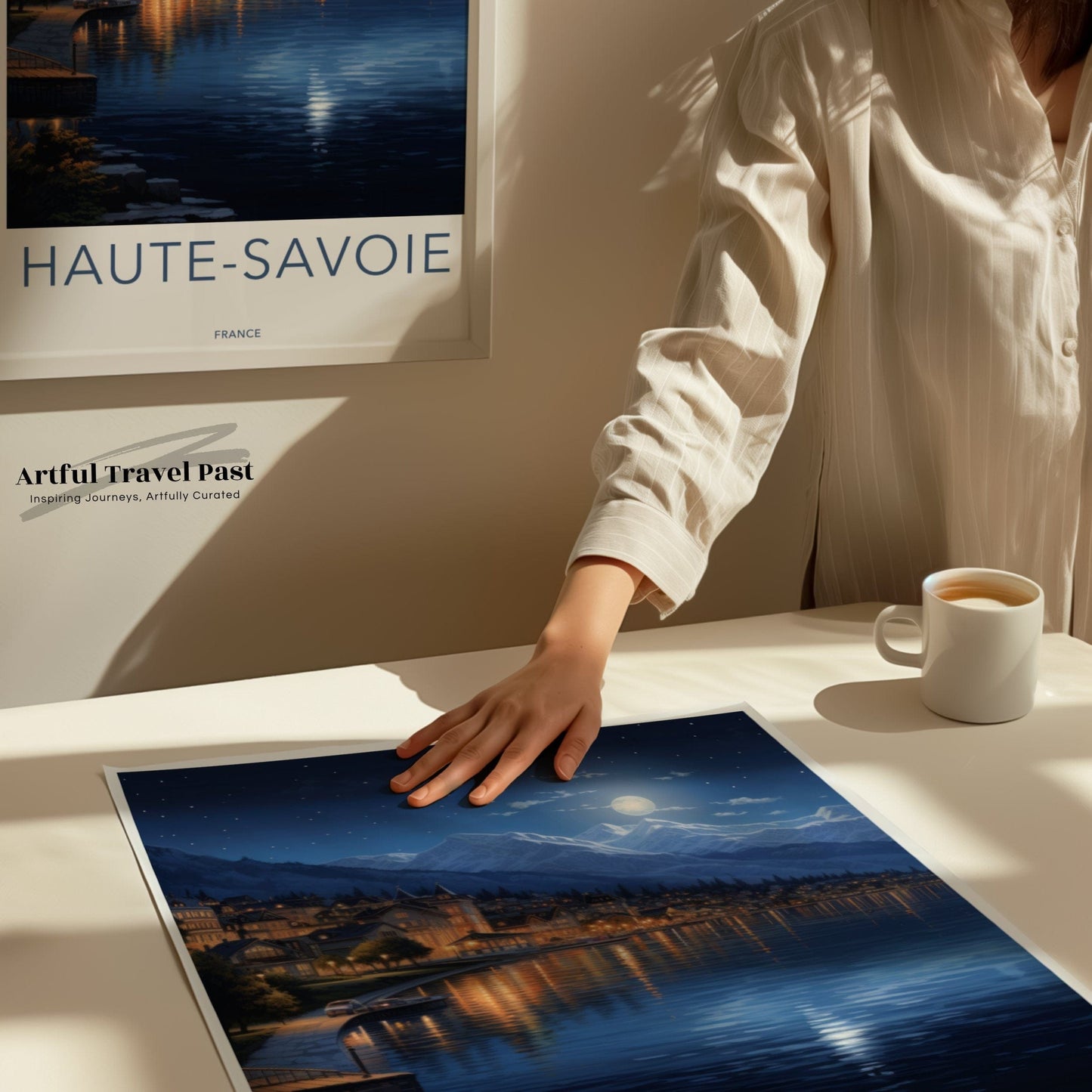Haute-Savoie Poster | France Wall Art | Europe Decor