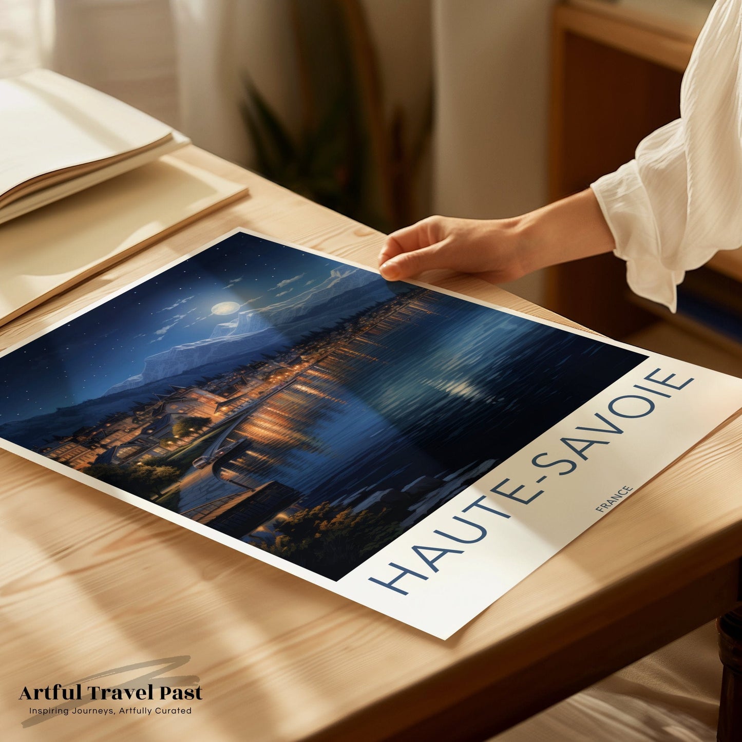 Haute-Savoie Poster | France Wall Art | Europe Decor