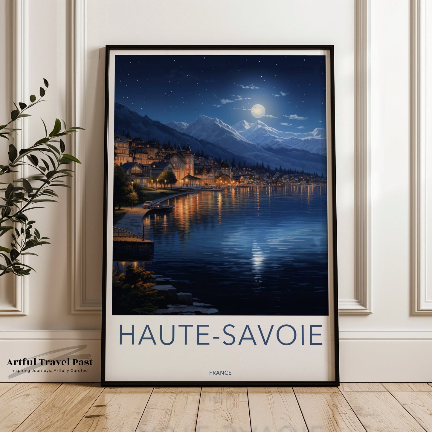 Haute-Savoie Poster | France Wall Art | Europe Decor