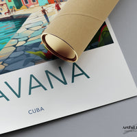 Havana Poster - Cuba Wall Art