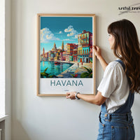 Havana Poster - Cuba Wall Art