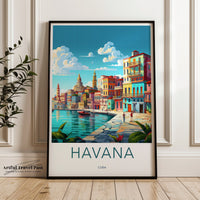 Havana Poster - Cuba Wall Art