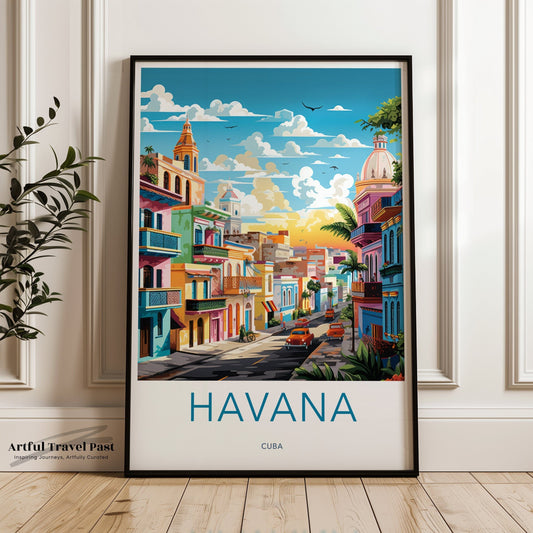Havana Poster - Cuba Wall Art