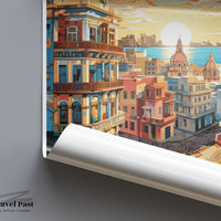 Havana Poster - Cuba Wall Art