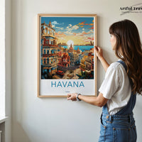 Havana Poster - Cuba Wall Art