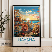 Havana Poster - Cuba Wall Art