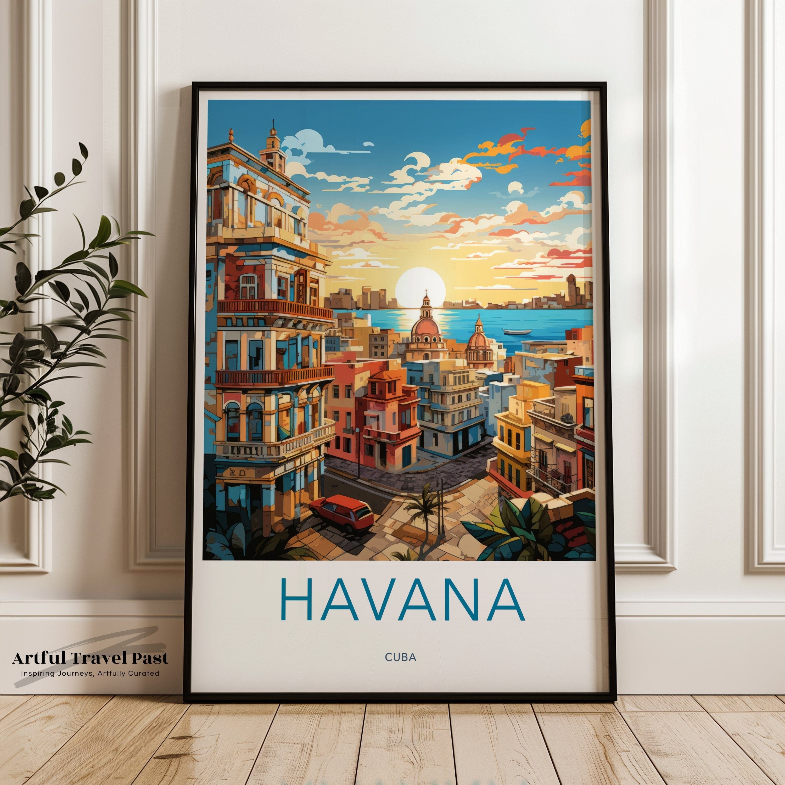 Havana Poster - Cuba Wall Art