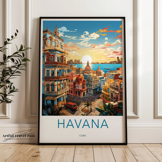 Havana Poster - Cuba Wall Art