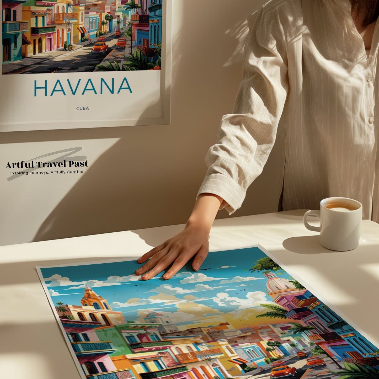 Havana Poster | Cuba Wall Art | Caribbean Decor