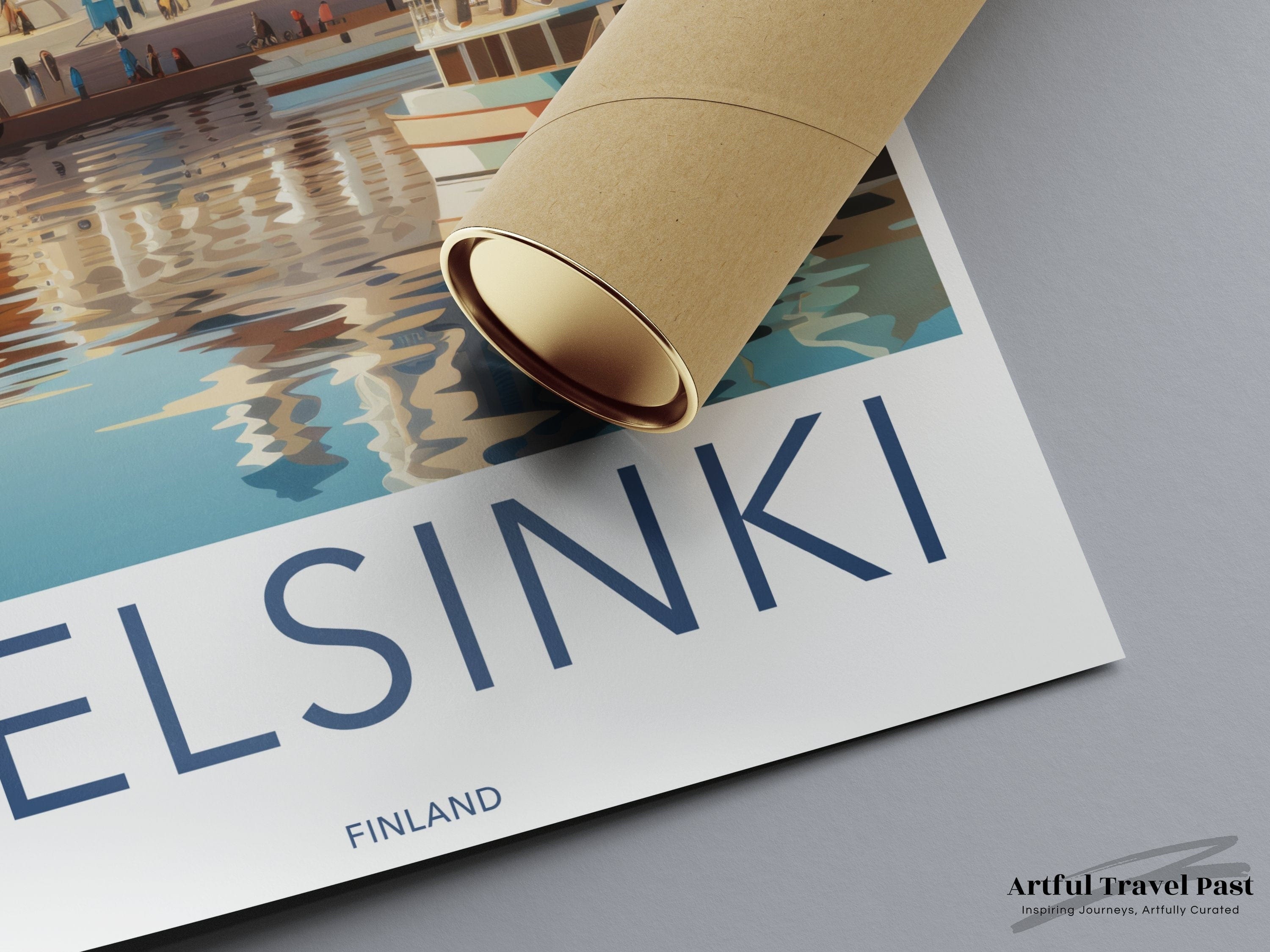 Helsinki Poster - Finland Wall Art