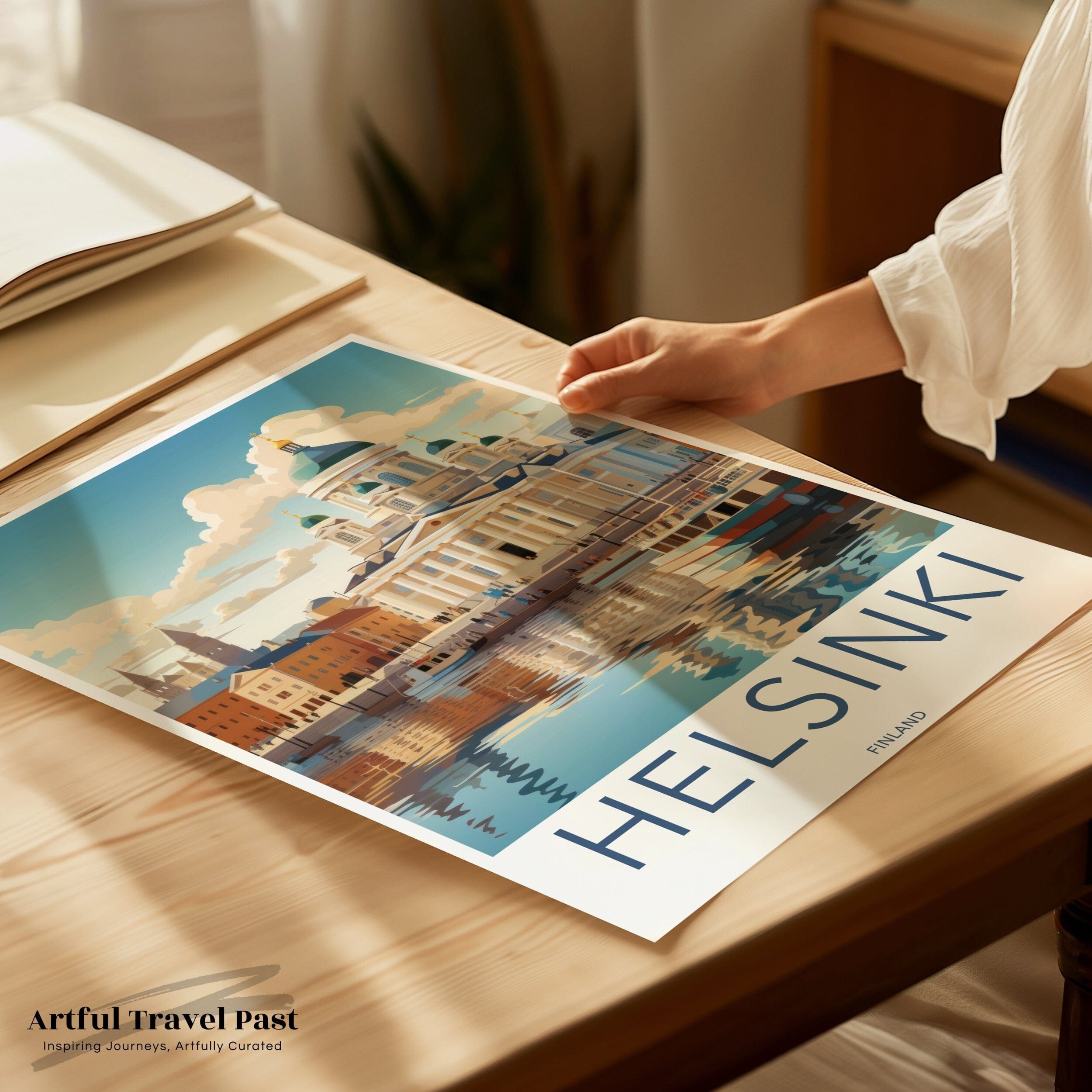 Helsinki Poster - Finland Wall Art