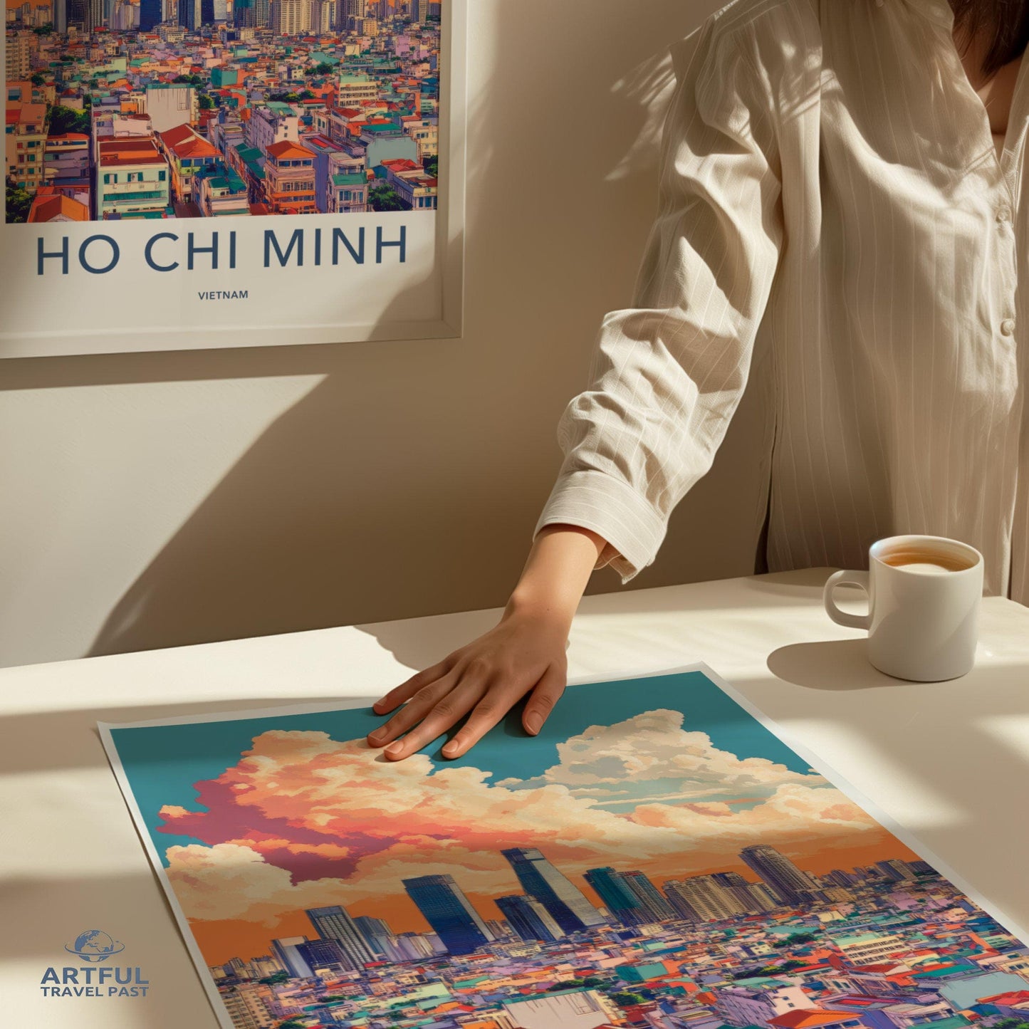 Ho Chi Minh City Poster - Vietnam Wall Art
