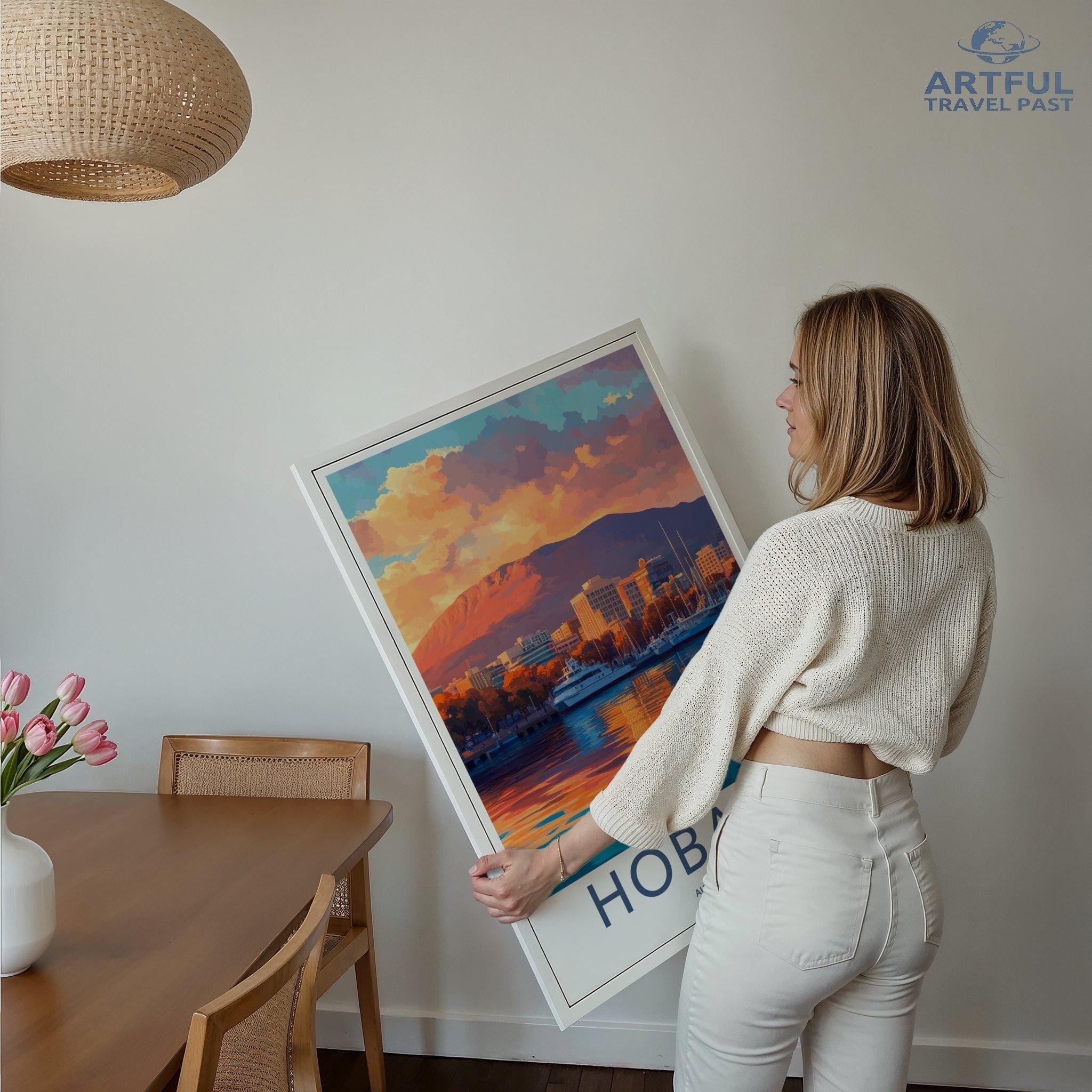 Hobart Poster - Australia Wall Art