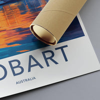 Hobart Poster - Australia Wall Art