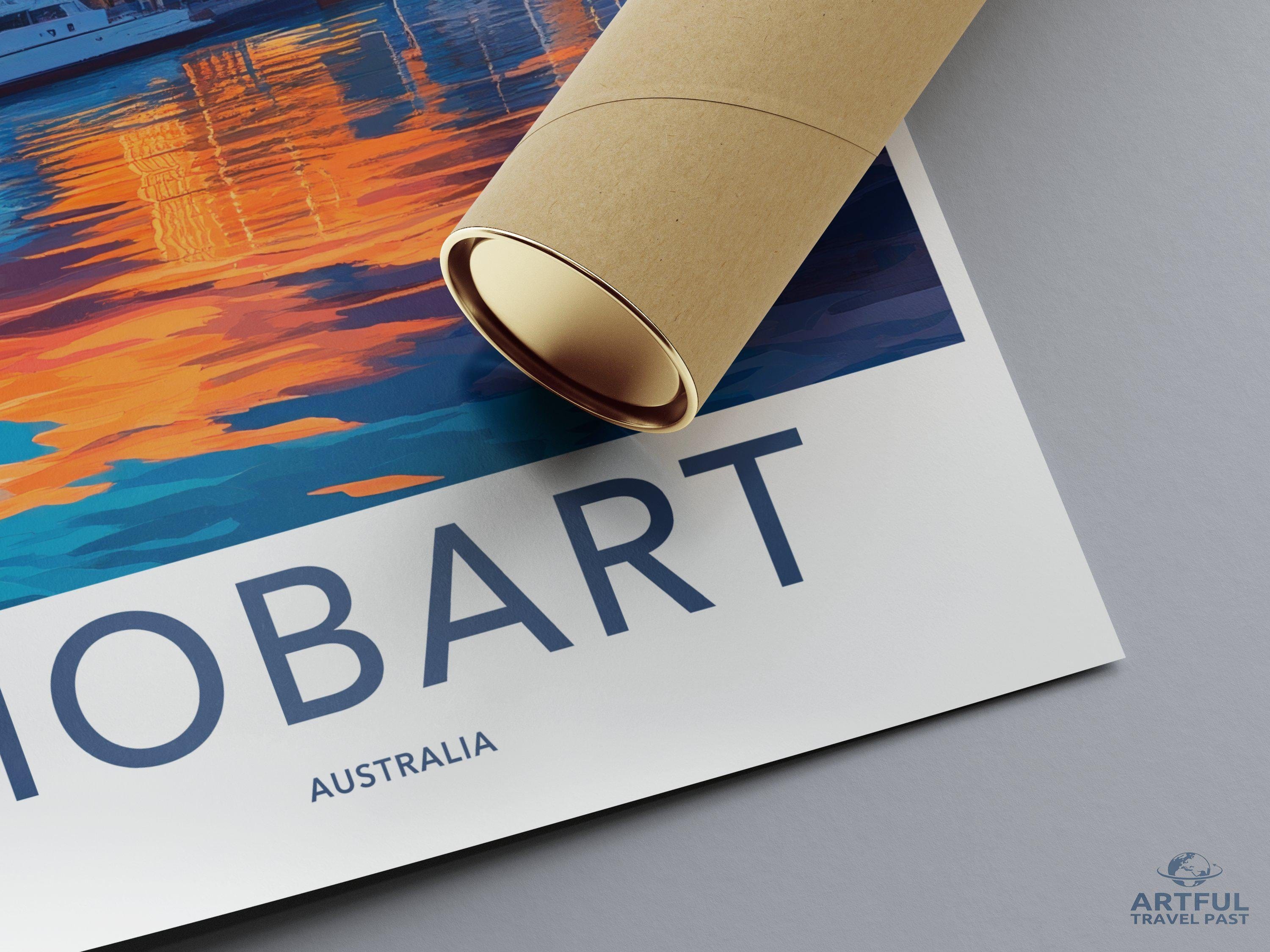 Hobart Poster - Australia Wall Art