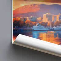 Hobart Poster - Australia Wall Art