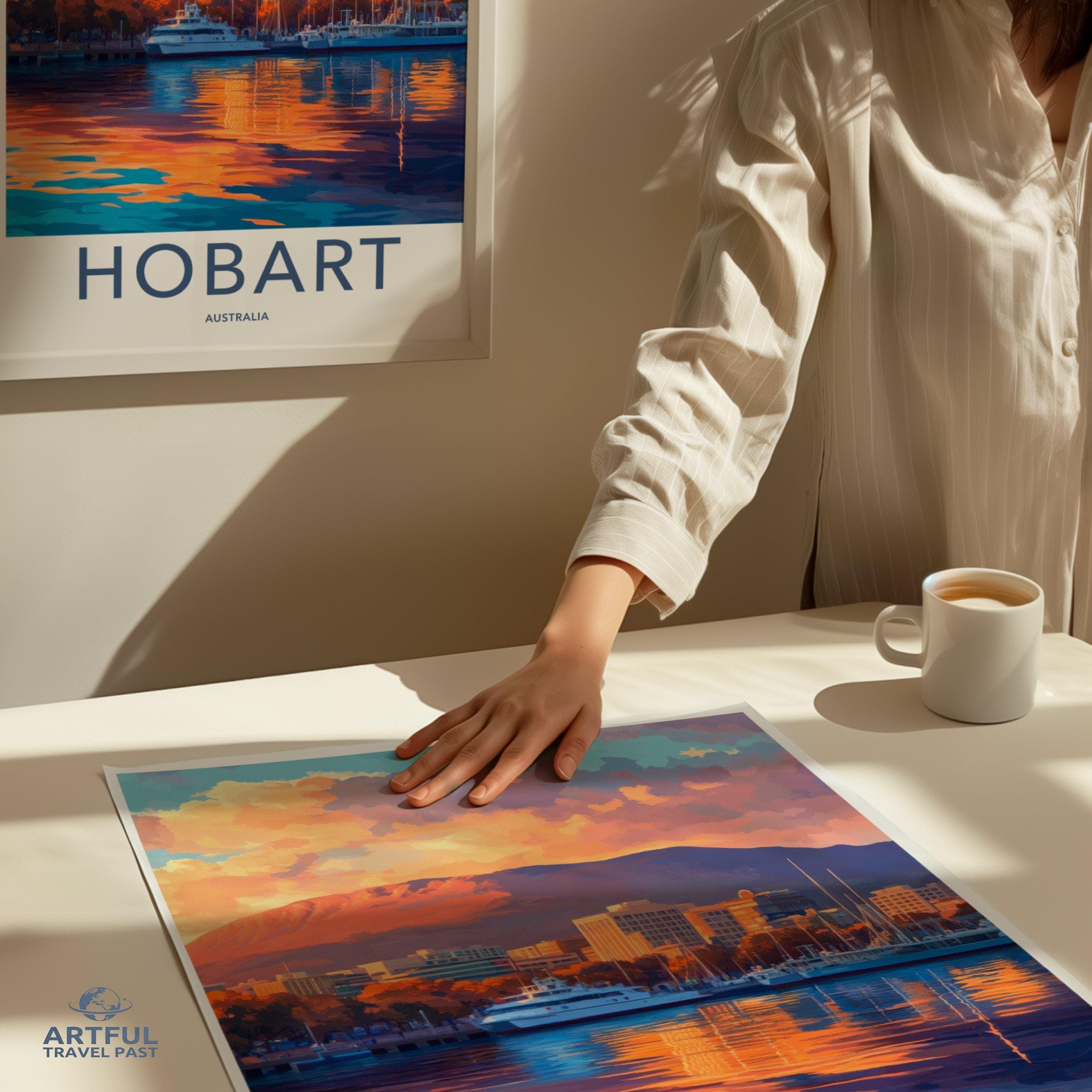 Hobart Poster - Australia Wall Art