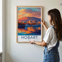 Hobart Poster - Australia Wall Art