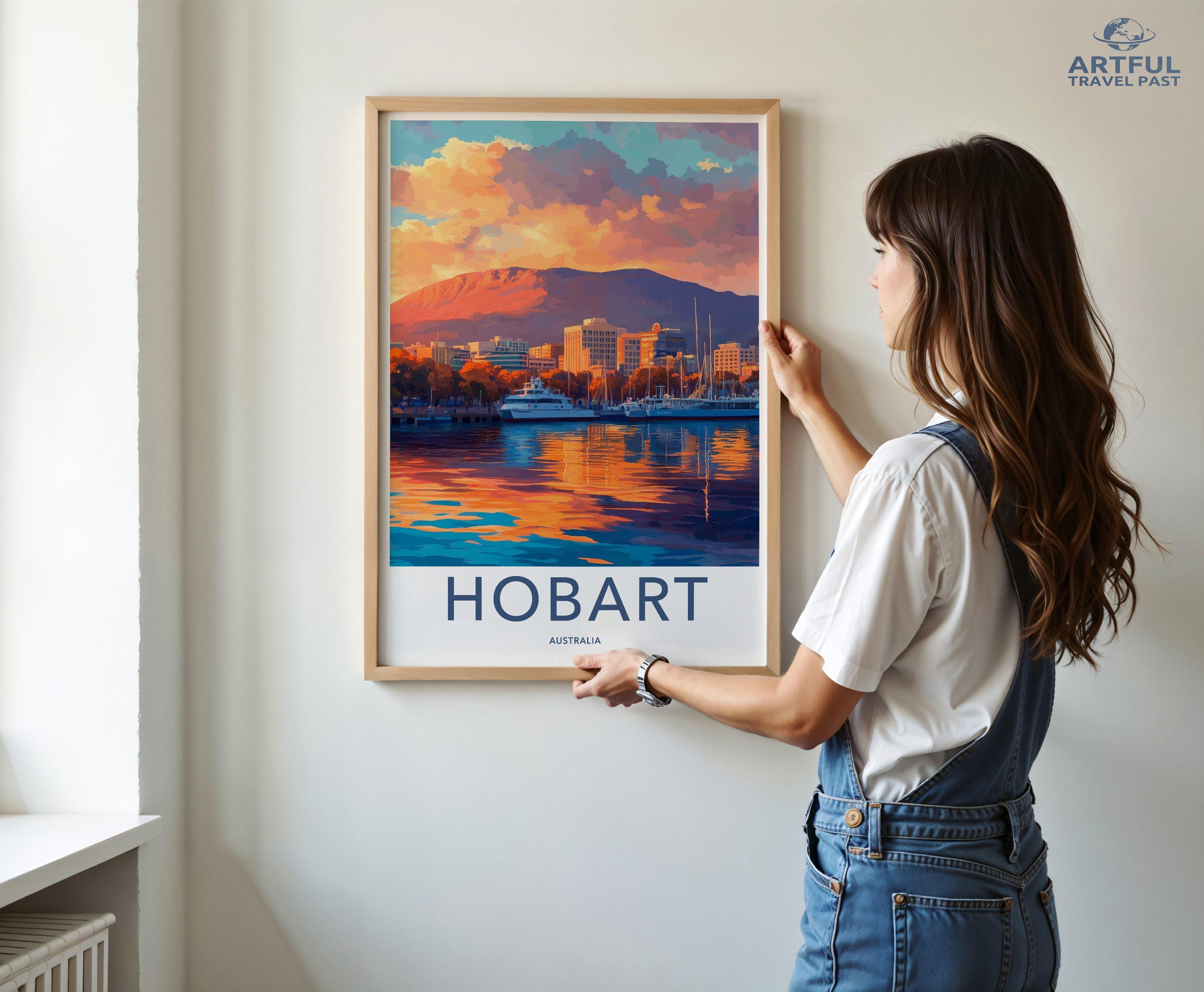 Hobart Poster - Australia Wall Art