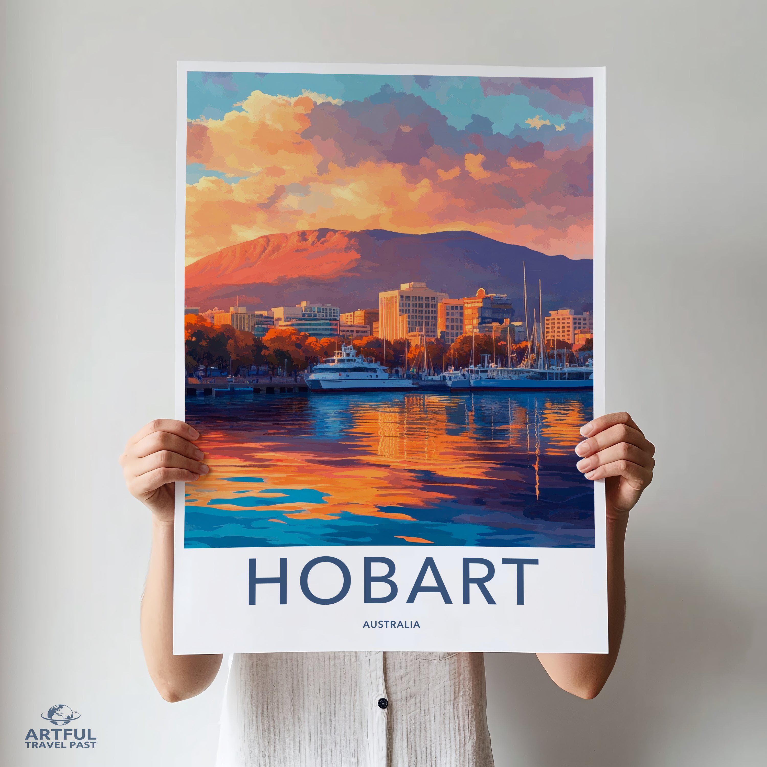 Hobart Poster - Australia Wall Art