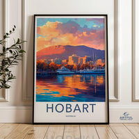 Hobart Poster - Australia Wall Art