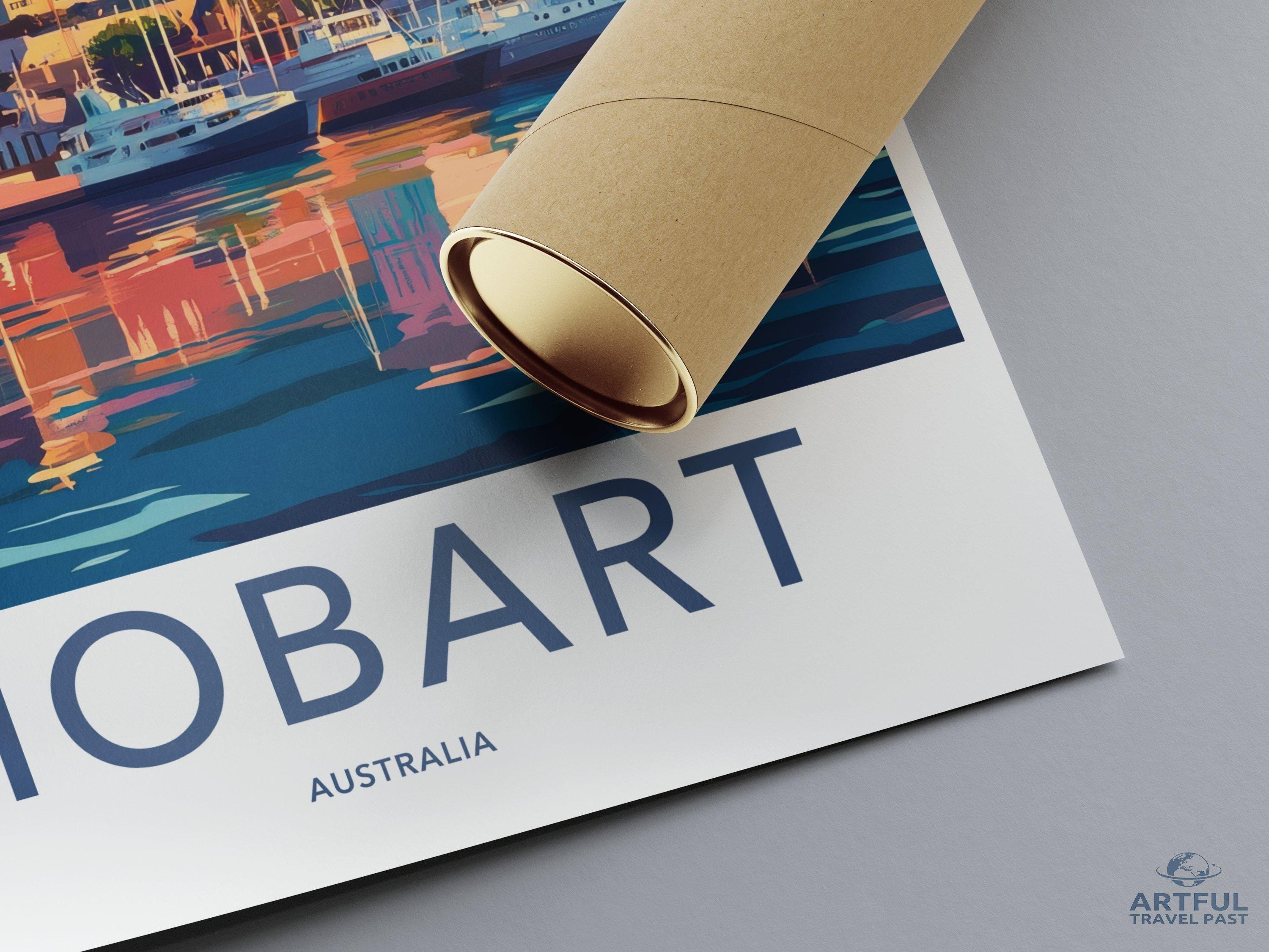 Hobart Poster - Australia Wall Art