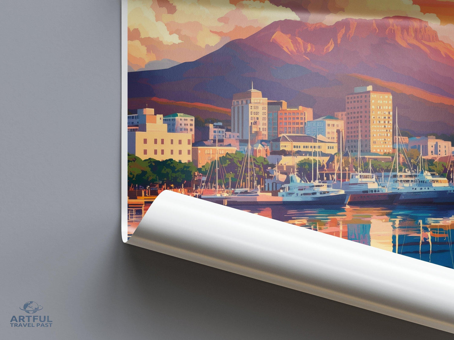 Hobart Poster - Australia Wall Art