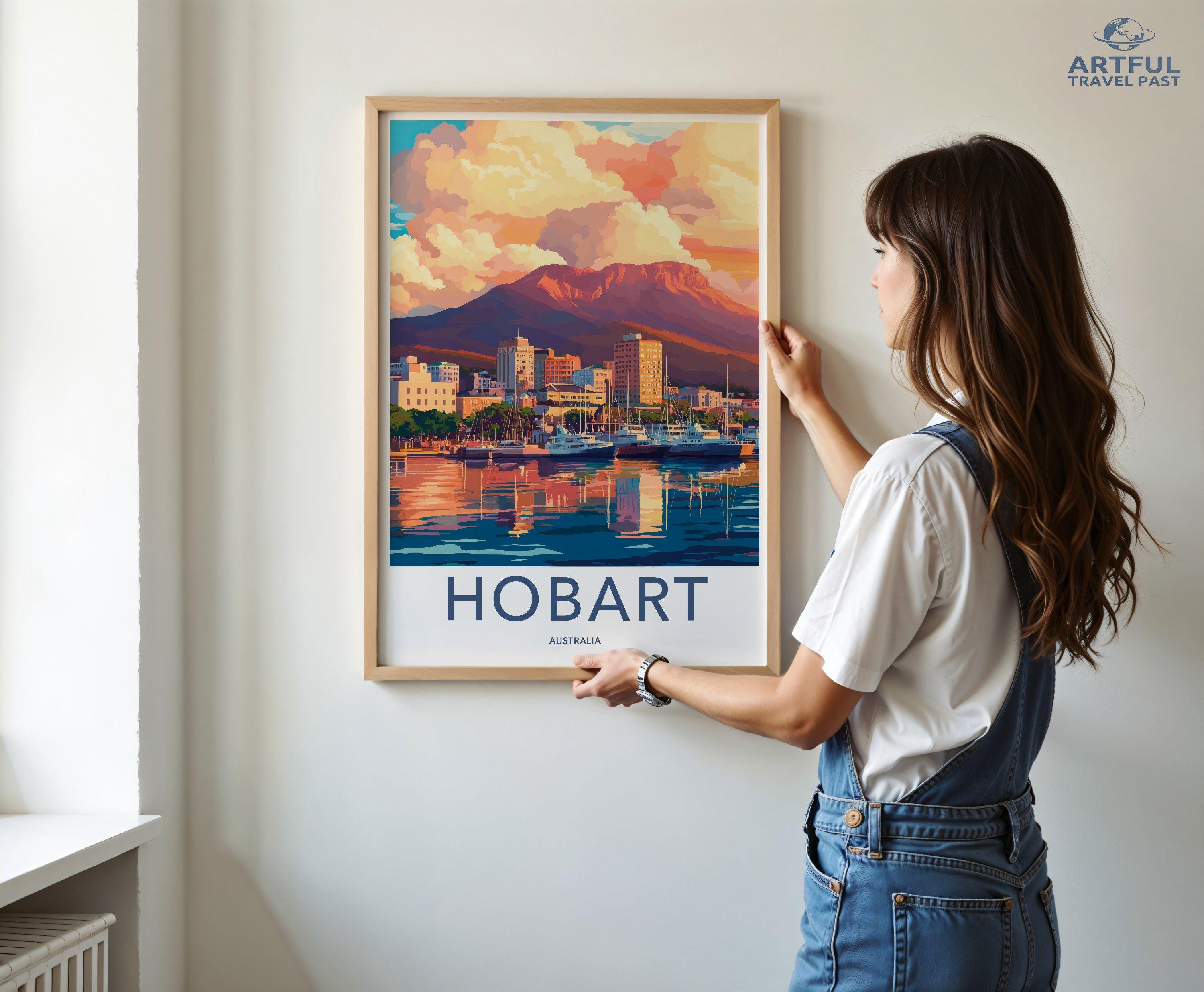 Hobart Poster - Australia Wall Art