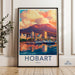 Hobart Poster - Australia Wall Art