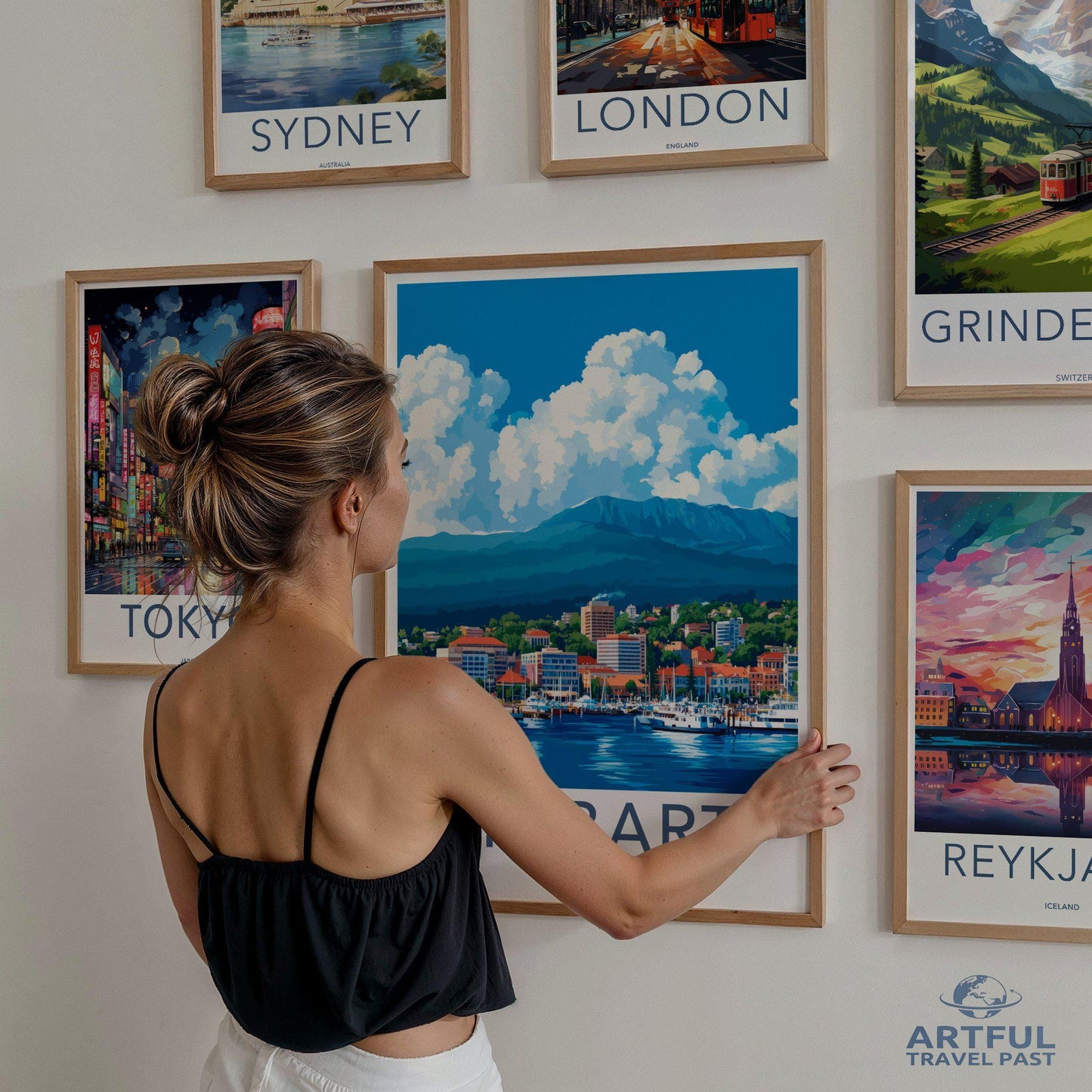 Hobart Poster - Australia Wall Art