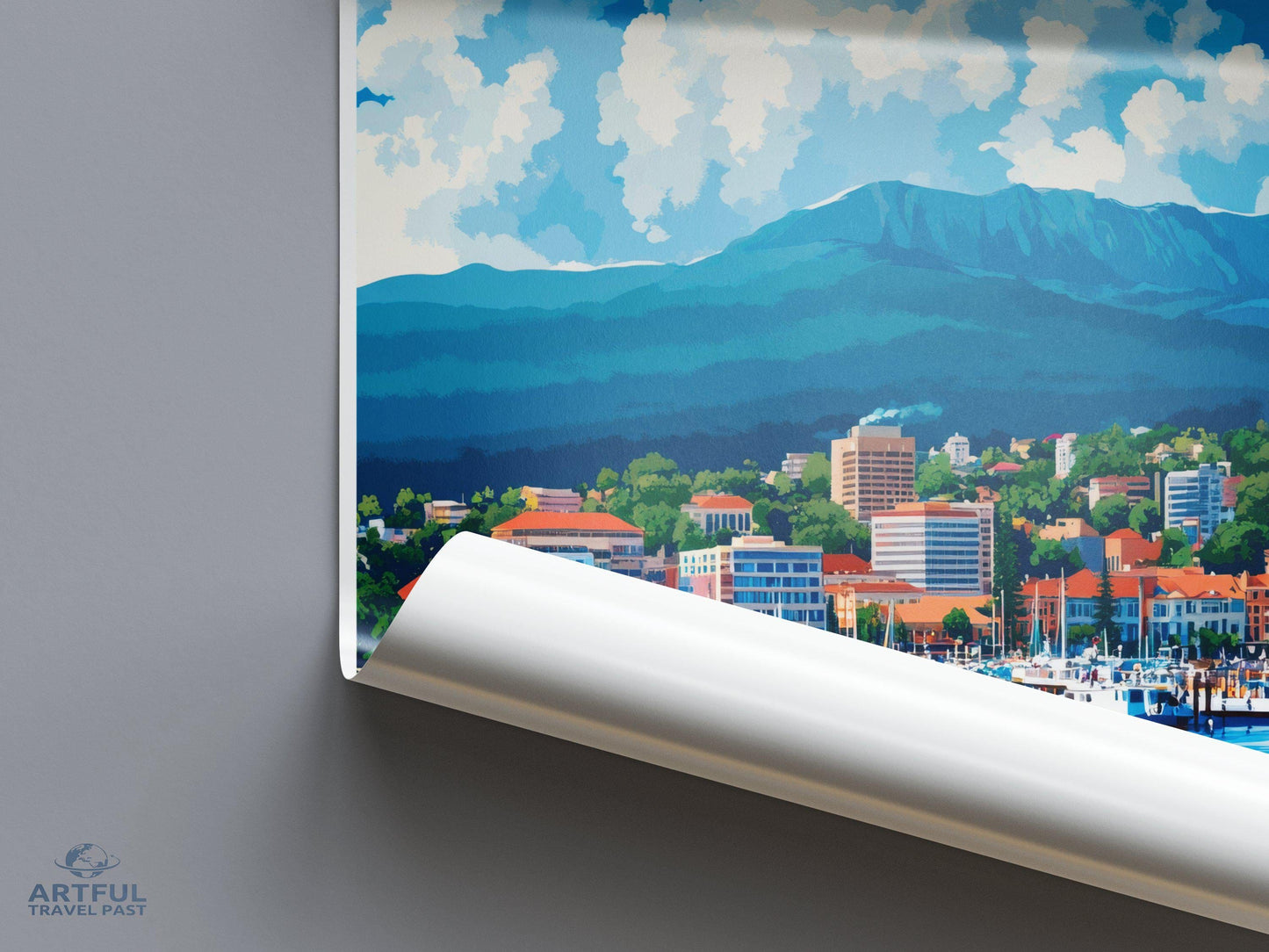 Hobart Poster - Australia Wall Art