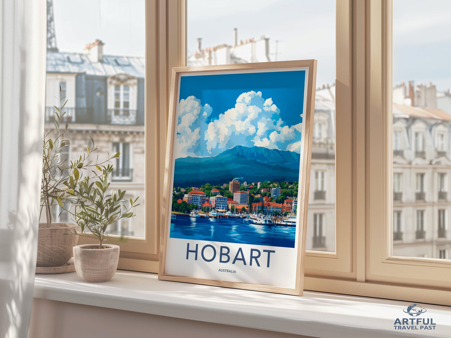 Hobart Poster - Australia Wall Art