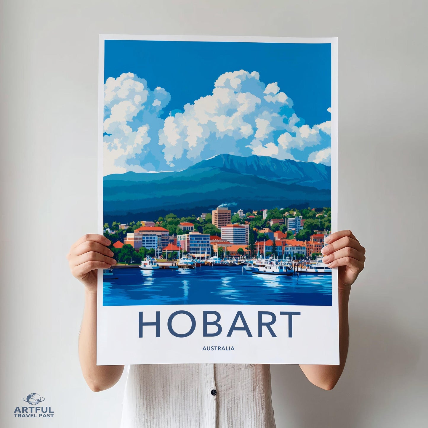 Hobart Poster - Australia Wall Art