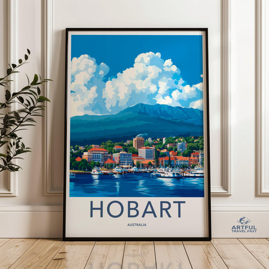 Hobart Poster - Australia Wall Art