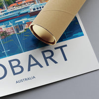 Hobart Poster - Australia Wall Art