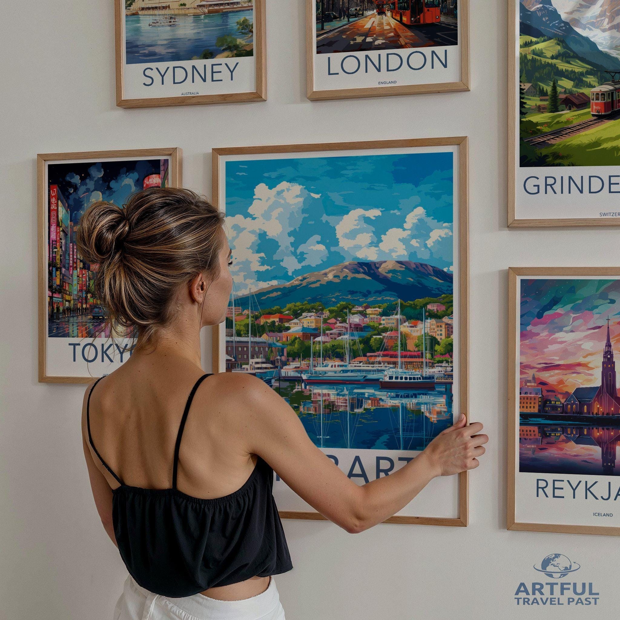 Hobart Poster - Australia Wall Art