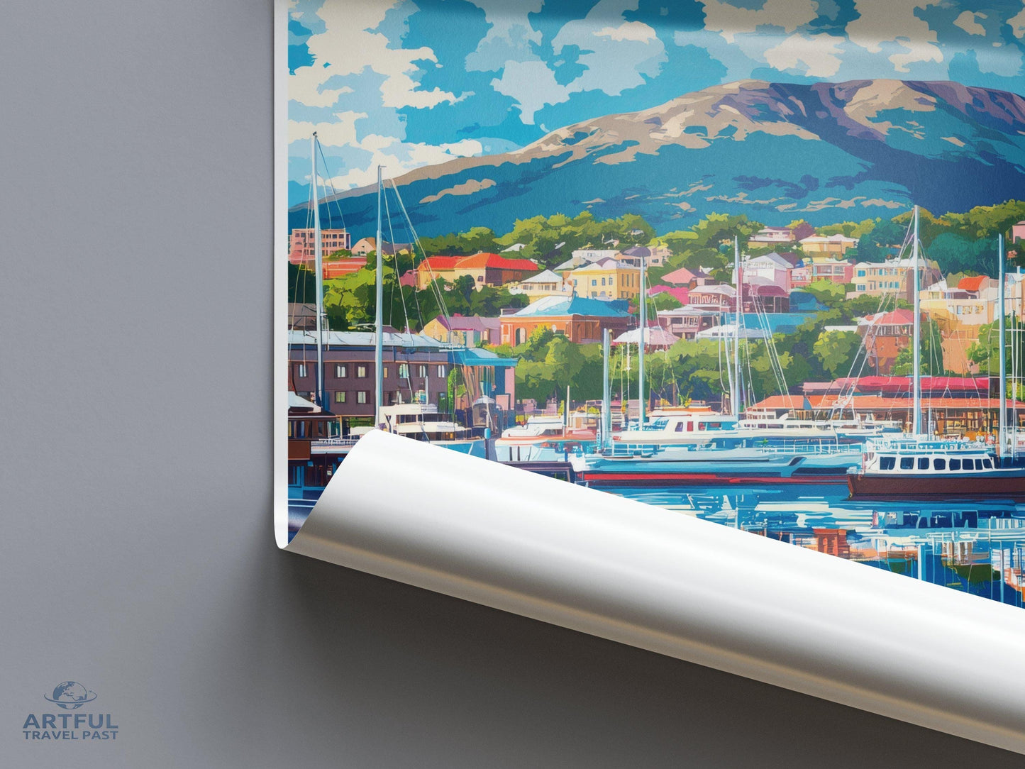 Hobart Poster - Australia Wall Art