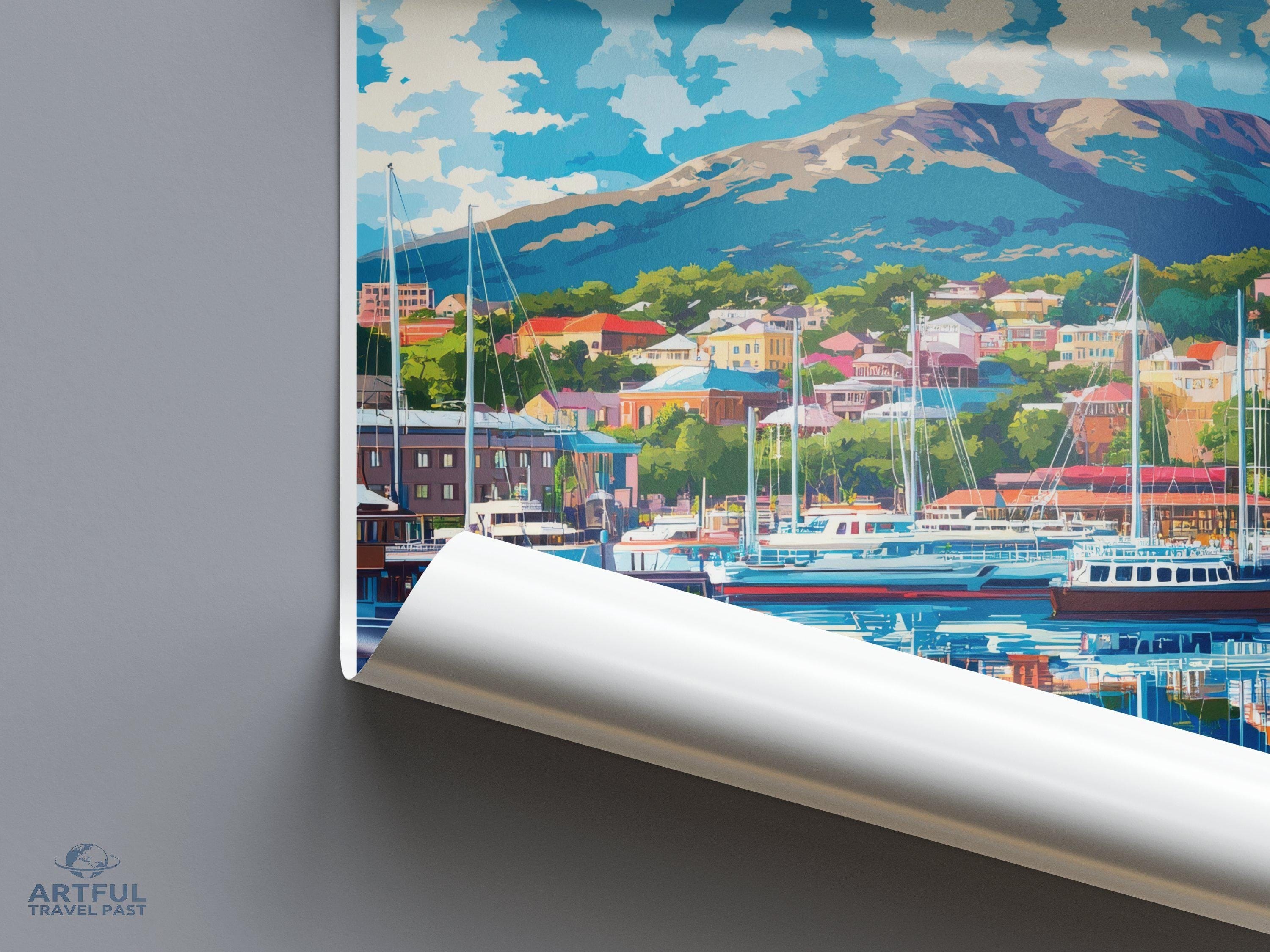 Hobart Poster - Australia Wall Art
