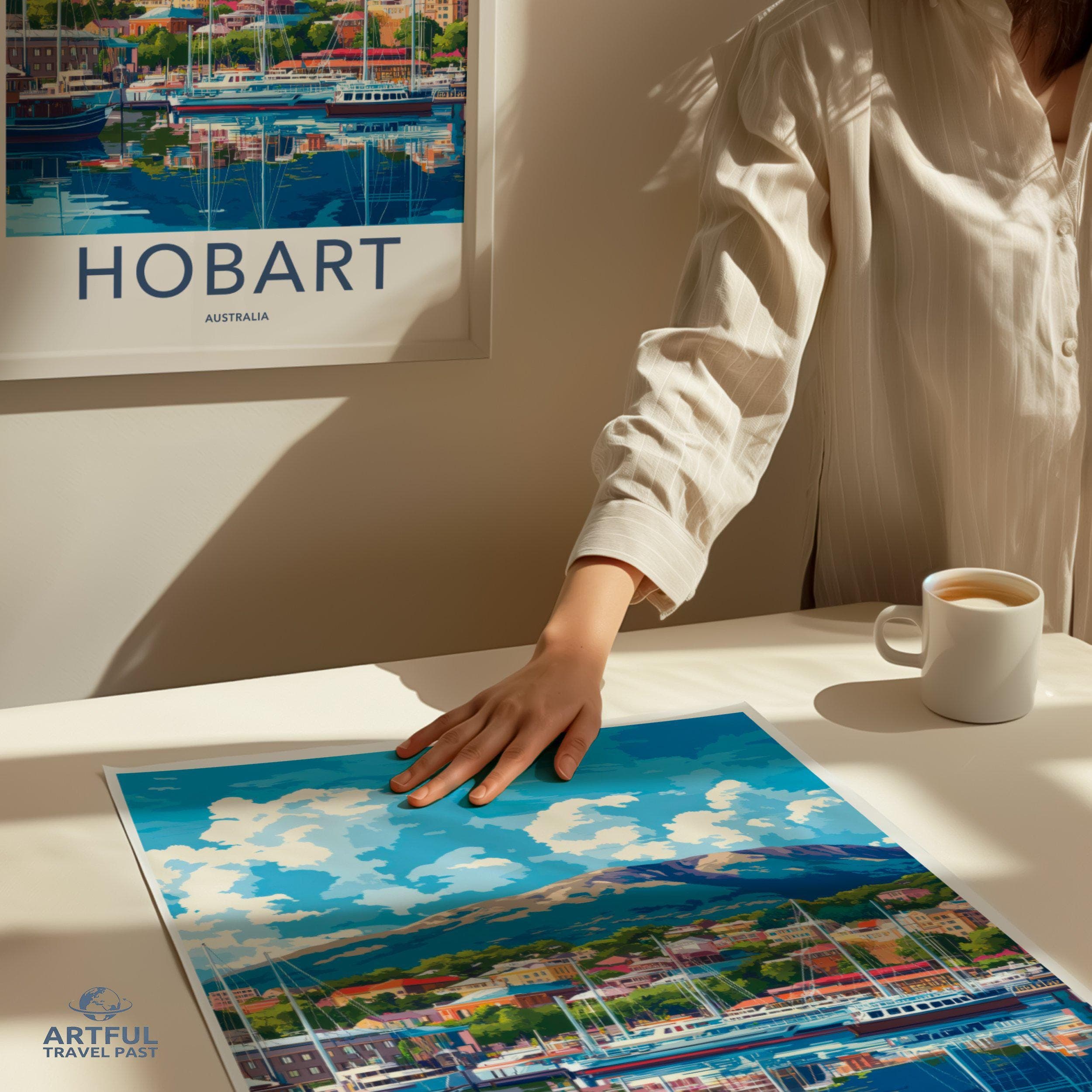 Hobart Poster - Australia Wall Art