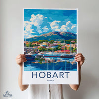 Hobart Poster - Australia Wall Art