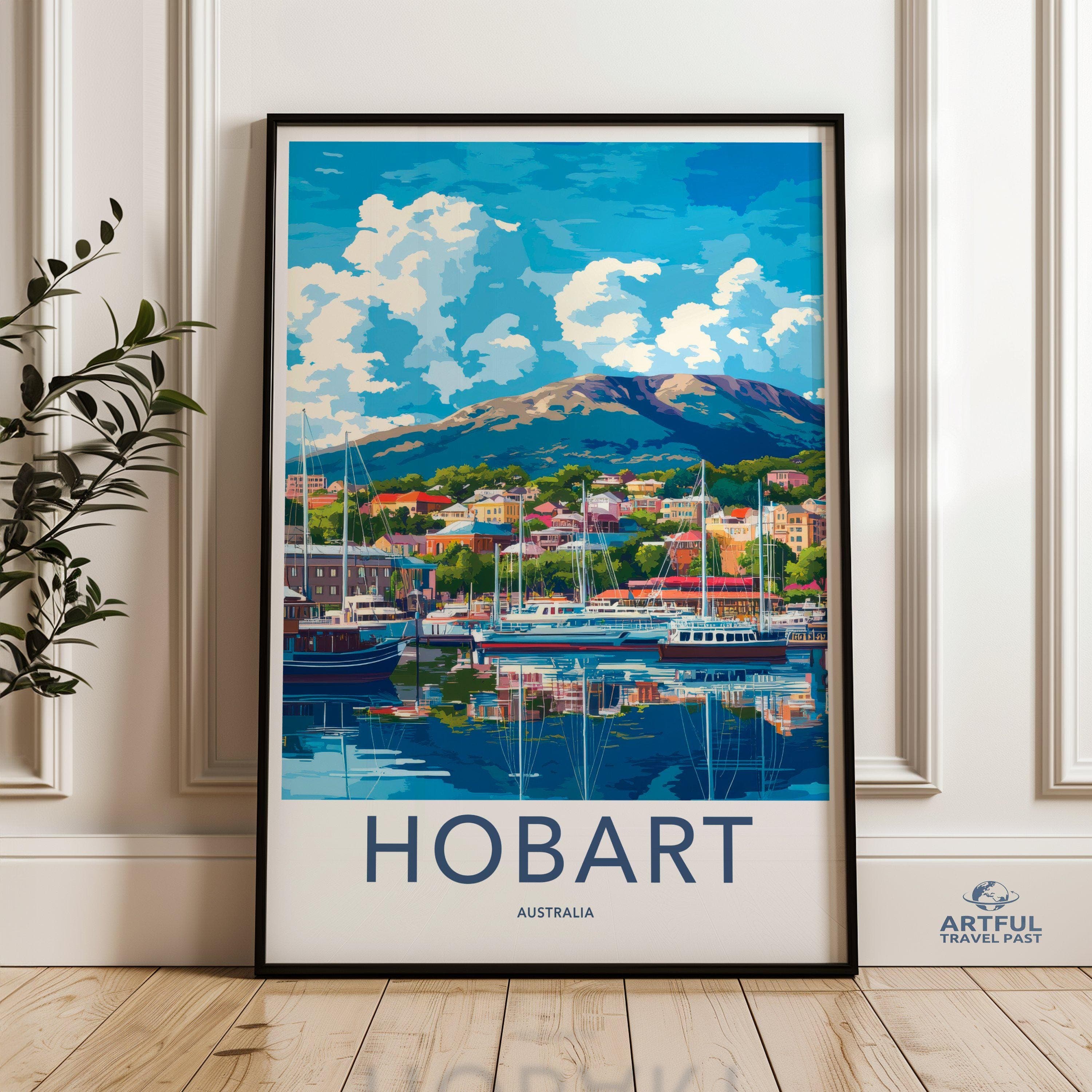 Hobart Poster - Australia Wall Art