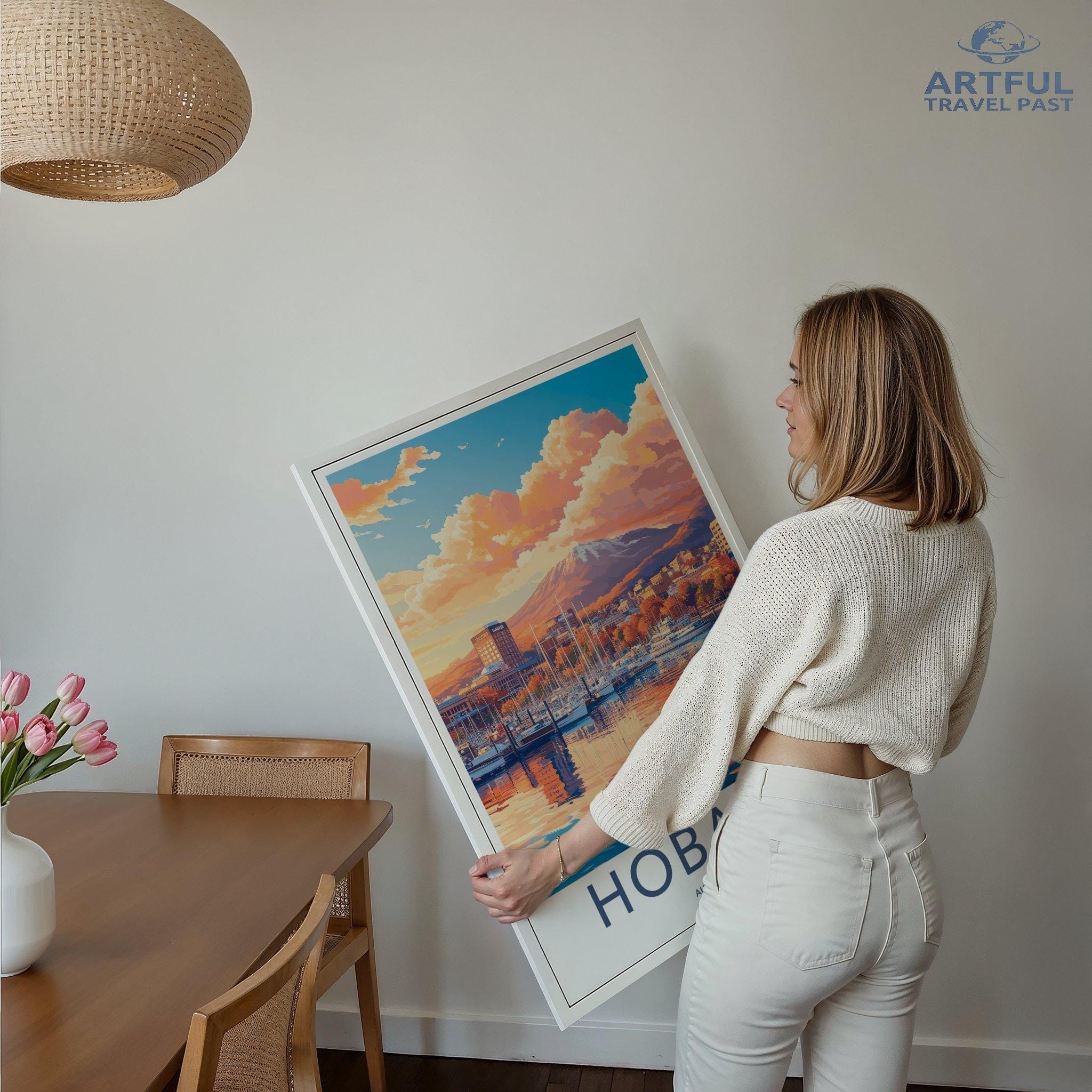 Hobart Poster - Australia Wall Art