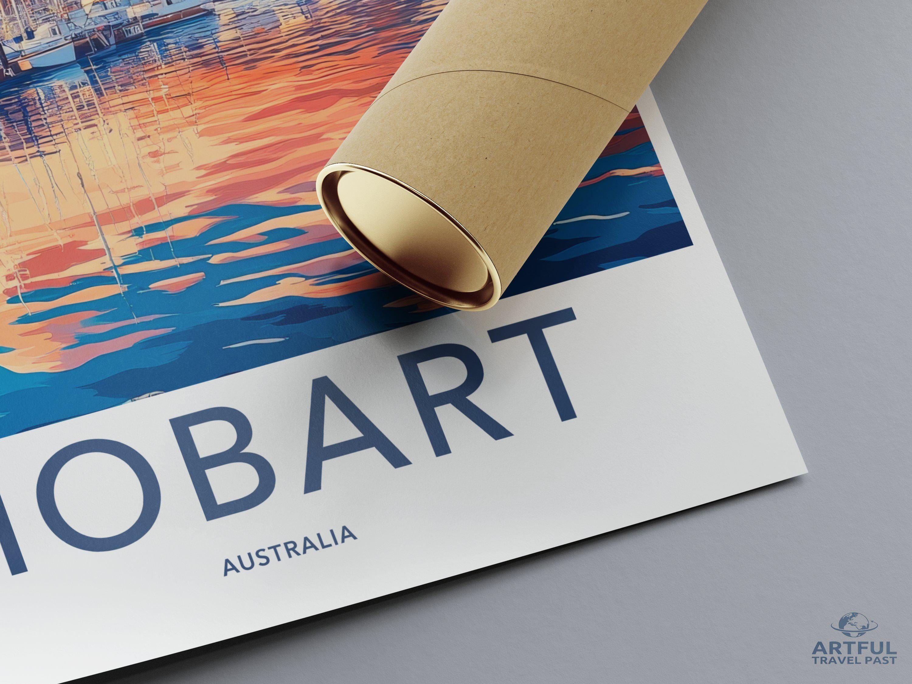Hobart Poster - Australia Wall Art