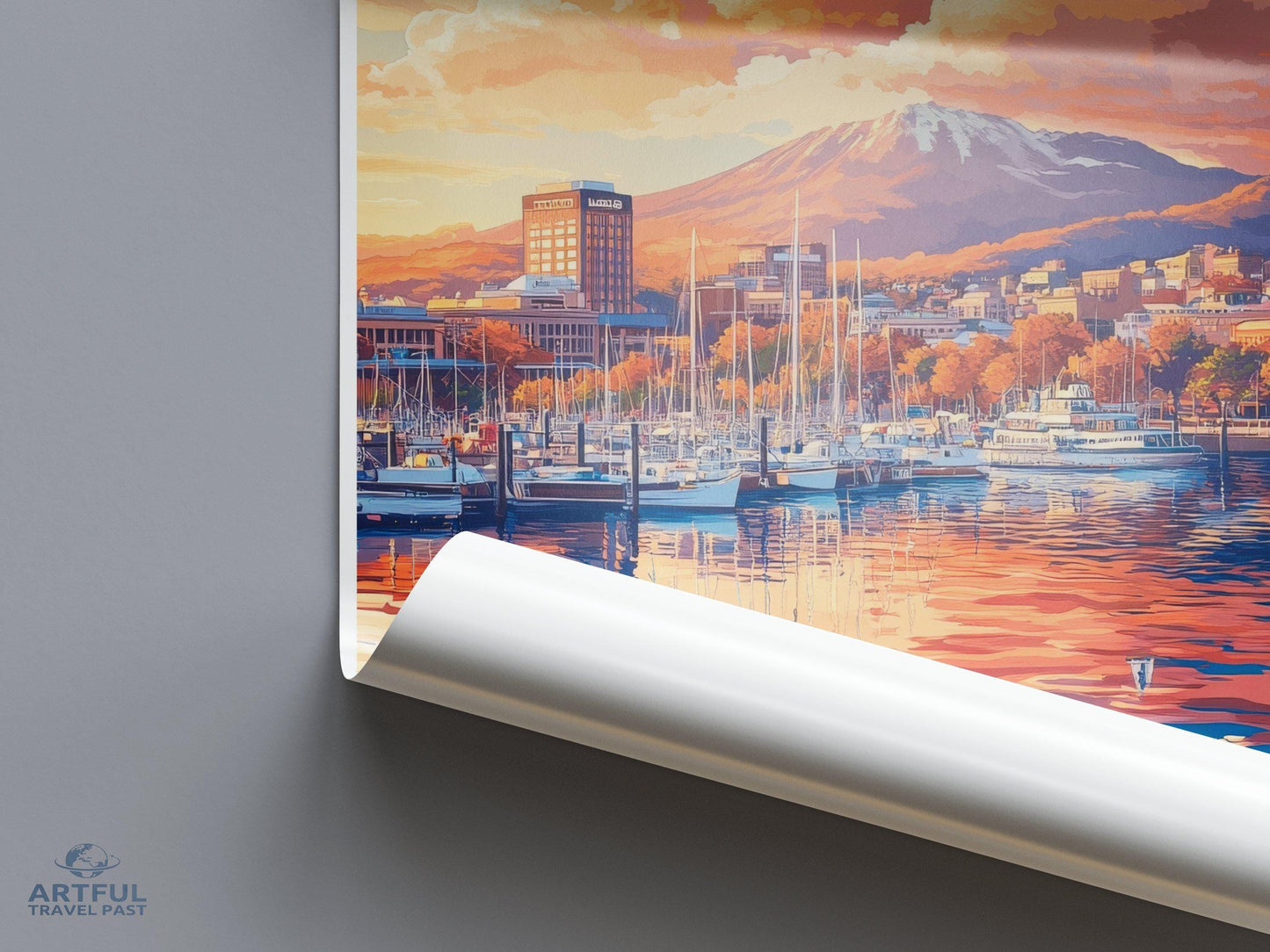 Hobart Poster - Australia Wall Art